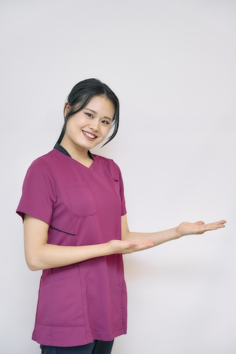 ご案内するスタッフ